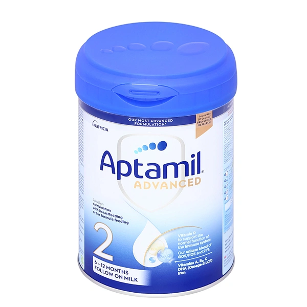 Sữa bột Aptamil Anh Advanced số 2 800g (6 - 12 tháng) 1
