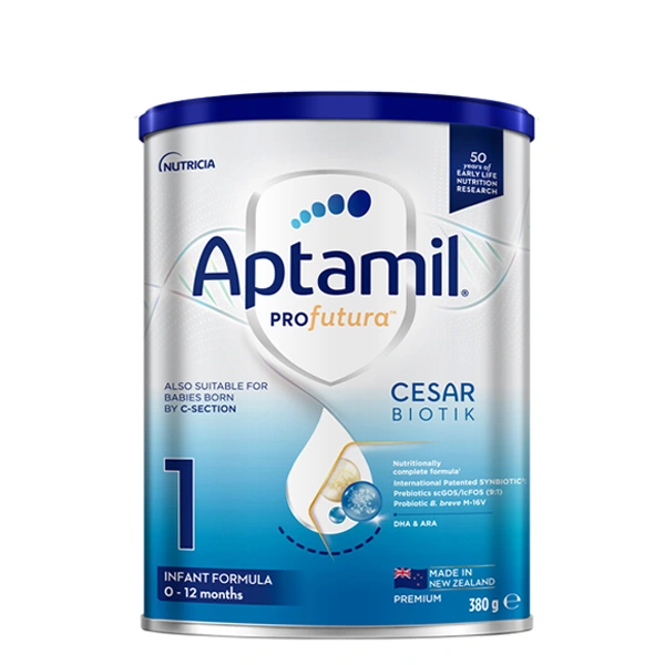 Sữa bột Aptamil Profutura Cesarbiotik số 1 380g (0 – 12 tháng) - Giao bao bì ngẫu nhiên 1