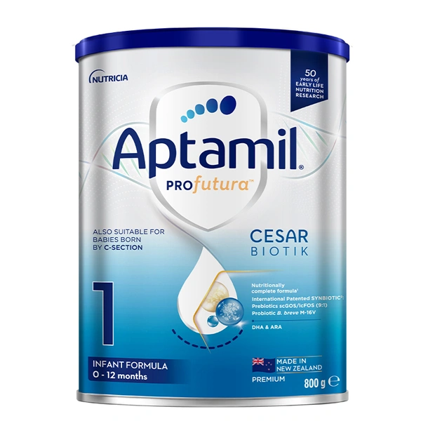 Sữa bột Aptamil Profutura Cesarbiotik số 1 800g (0 – 12 tháng) - Giao bao bì ngẫu nhiên 1