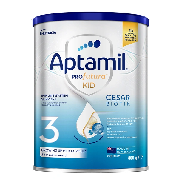 Sữa bột Aptamil Profutura Kid Cesarbiotik số 3 800g (từ 2 tuổi) - Giao bao bì ngẫu nhiên 1