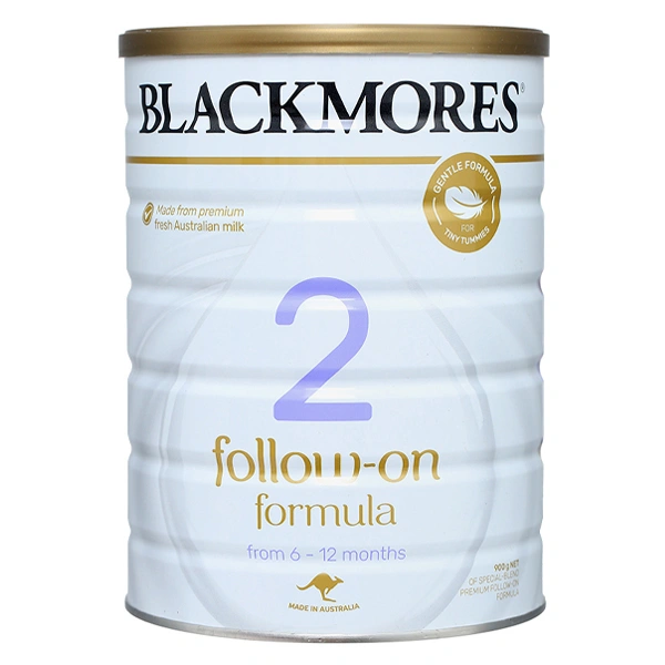 Sữa bột Blackmores Follow-on Formula số 2 hương vani 900g (6 - 12 tháng) 1