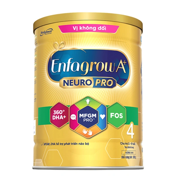 Sữa bột Enfagrow A+ Neuropro số 4 vị không đổi 830g (2 - 6 tuổi) 1