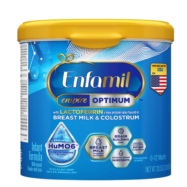 Sữa bột Enfamil Enspire Infant Formula 581g (0 - 12 tháng) 1