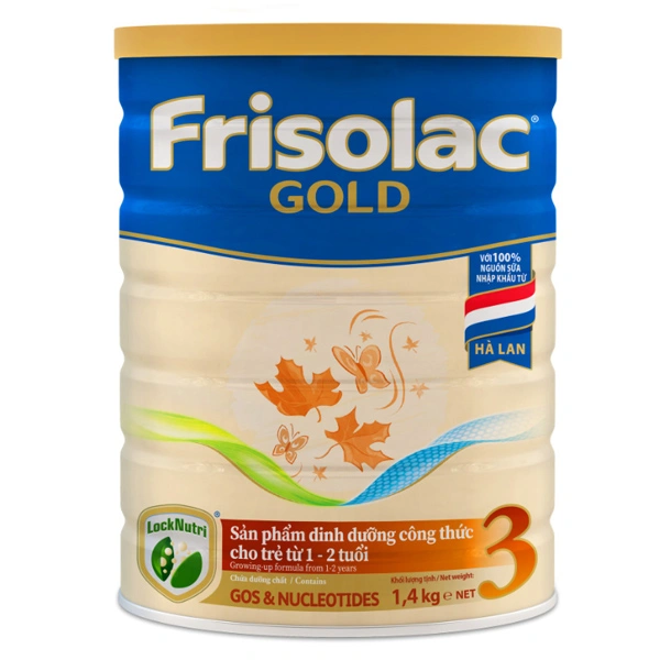 Sữa bột Frisolac Gold số 3 hương vani 1.4 kg (1 - 2 tuổi) 1