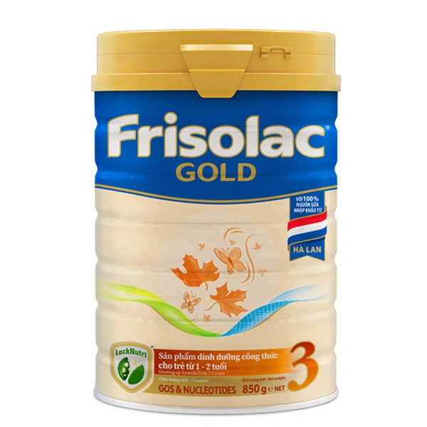 Sữa bột Frisolac Gold số 3 hương vani 850g (1 - 2 tuổi) 1