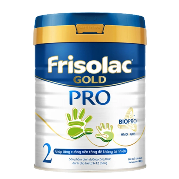 Sữa bột Frisolac Gold Pro số 2 800g (6 - 12 tháng) 1