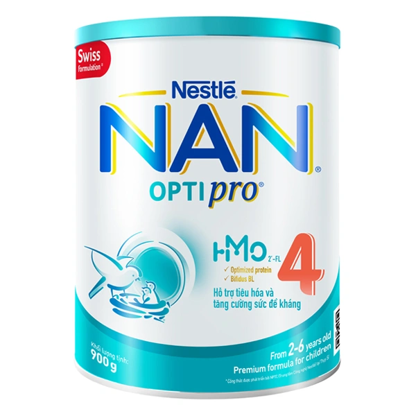 Sữa bột NAN Optipro số 4 900g (2 - 6 tuổi) 1
