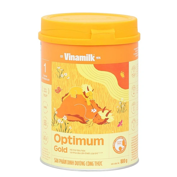 Sữa bột Optimum Gold số 1 800g (0 - 6 tháng) - Giao bao bì ngẫu nhiên 1