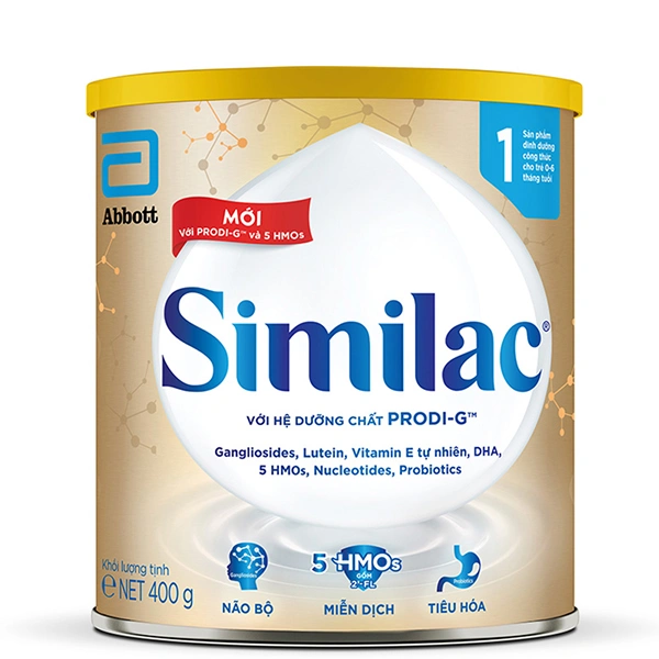 Sữa bột Similac 5G số 1 400g (0 - 6 tháng) 1