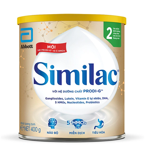 Sữa bột Similac 5G số 2 400g (6 - 12 tháng) 1