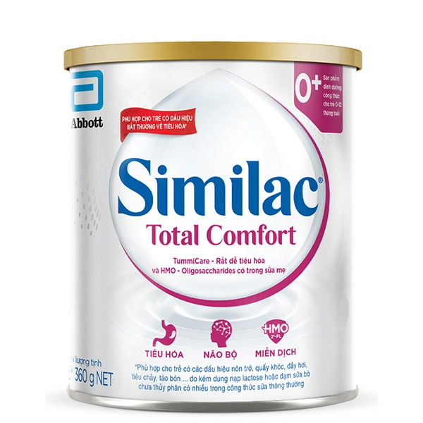 Sữa bột Similac Total Comfort 0+ 360g (0 - 12 tháng) dành cho trẻ không dung nạp đường lactose 1