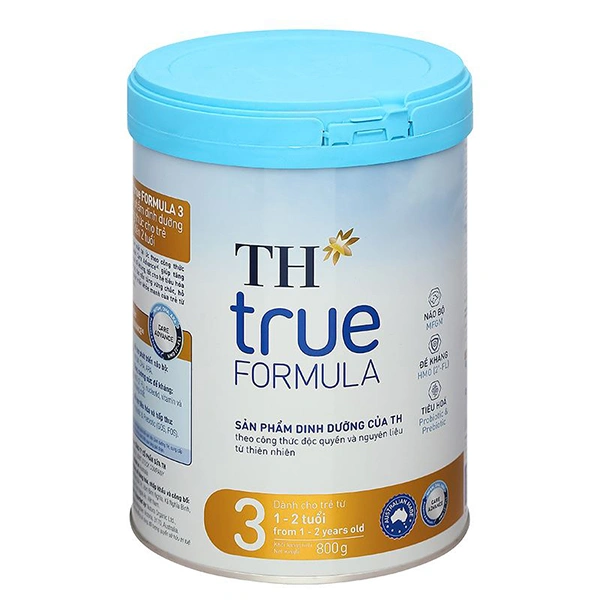 Sữa bột TH true Formula số 3 800g (1 - 2 tuổi) - Giao bao bì ngẫu nhiên 1