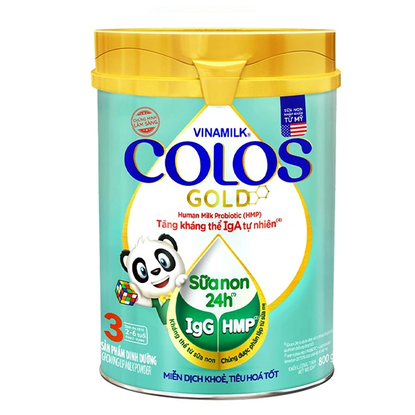 Sữa bột Vinamilk ColosGold số 3 (sữa non) 800g (2 - 6 tuổi) 1