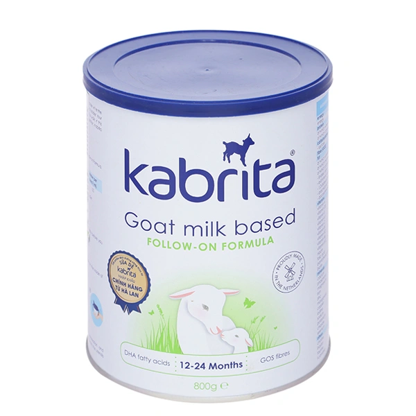 Sữa dê Kabrita số 2 (đạm quý A2) 800g (1 - 2 tuổi) - Giao bao bì ngẫu nhiên 1