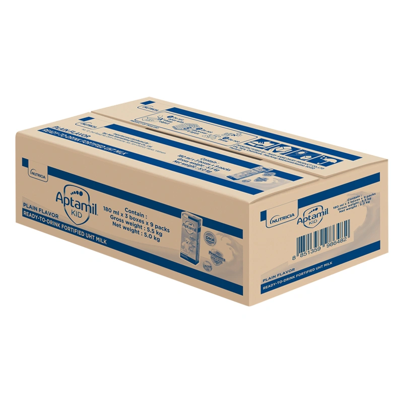 Thùng 27 hộp sữa pha sẵn Aptamil Kid 180 ml (từ 1 tuổi) - Giao bao bì ngẫu nhiên 2