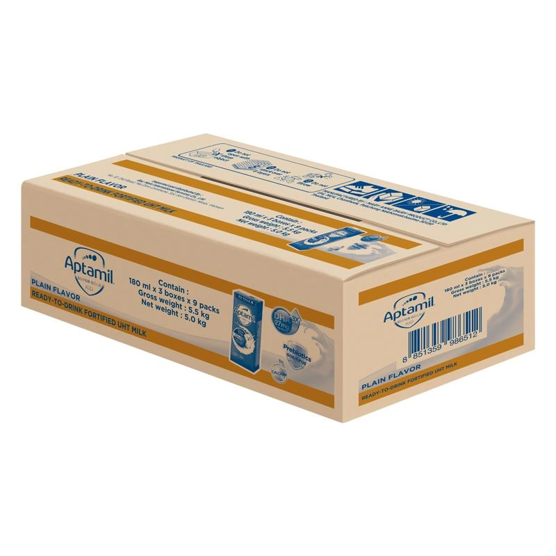 Thùng 27 hộp sữa pha sẵn Aptamil Super Gold Kid 180 ml (từ 1 tuổi) - Giao bao bì ngẫu nhiên 2