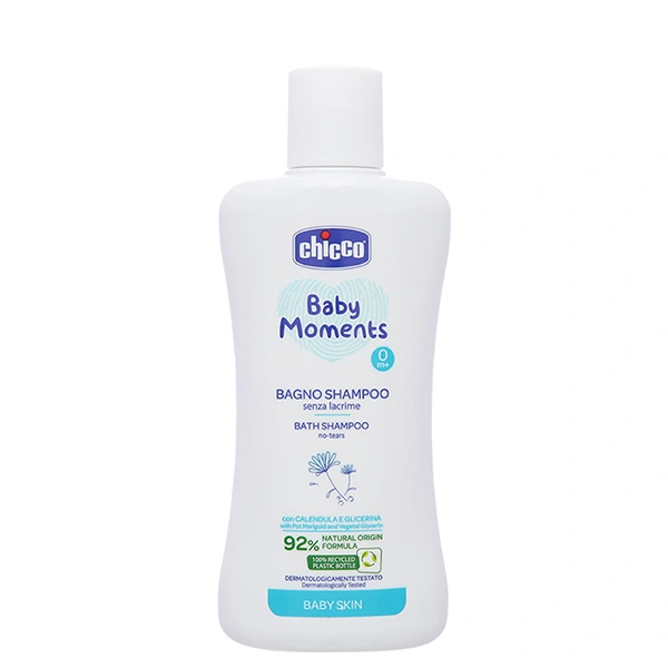 Sữa tắm & gội 2in1 cho bé Chicco chiết xuất hoa cúc 200 ml (mọi độ tuổi) 1