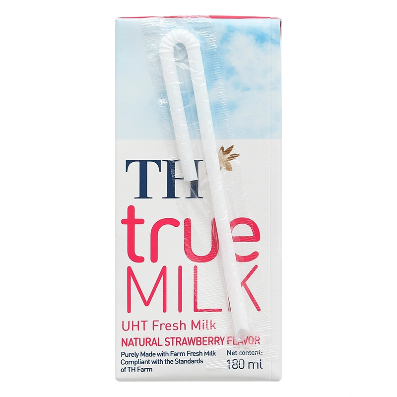 Lốc 4 hộp sữa tươi tiệt trùng TH true MILK có đường hương dâu 180 ml (từ 1 tuổi) 7