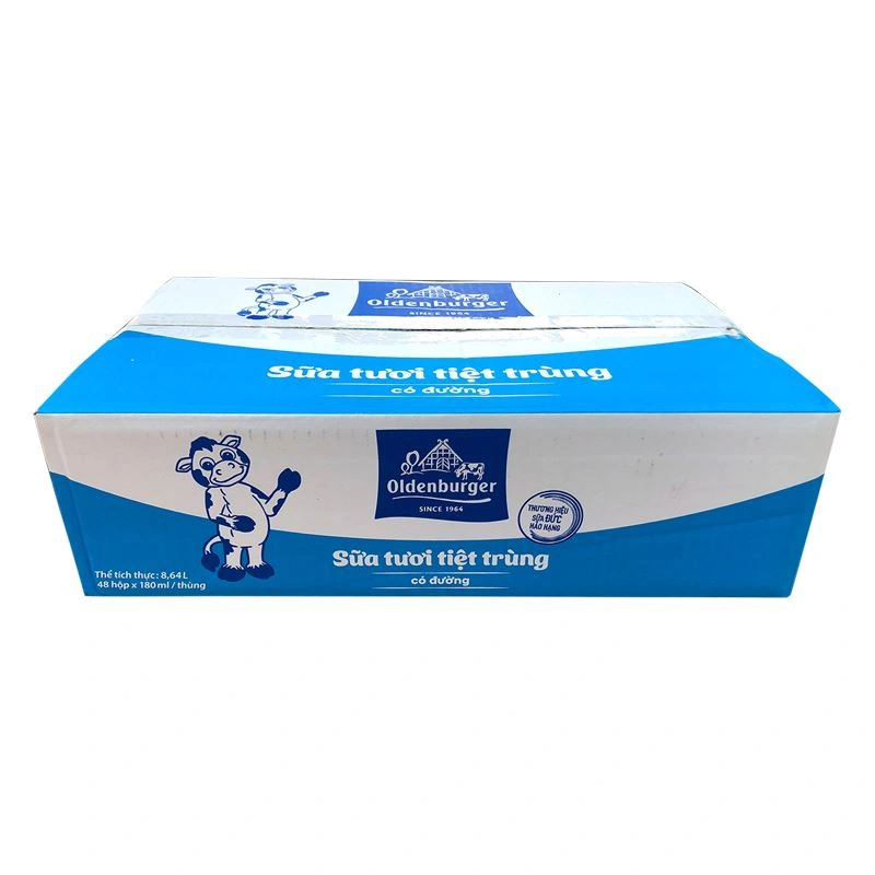 Lốc 4 hộp sữa tươi tiệt trùng Oldenburger có đường 180 ml (từ 1 tuổi) 15