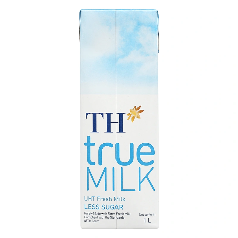 Thùng 12 hộp sữa tươi tiệt trùng TH true MILK ít đường 1 lít (từ 1 tuổi) 15