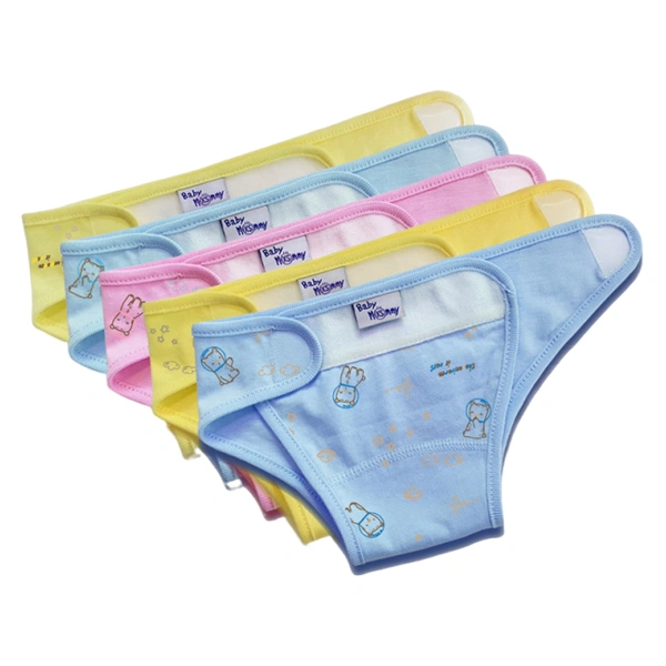 Set 3 tã vải màu in họa tiết BabyMommy size XS (Dưới 5 kg) 1