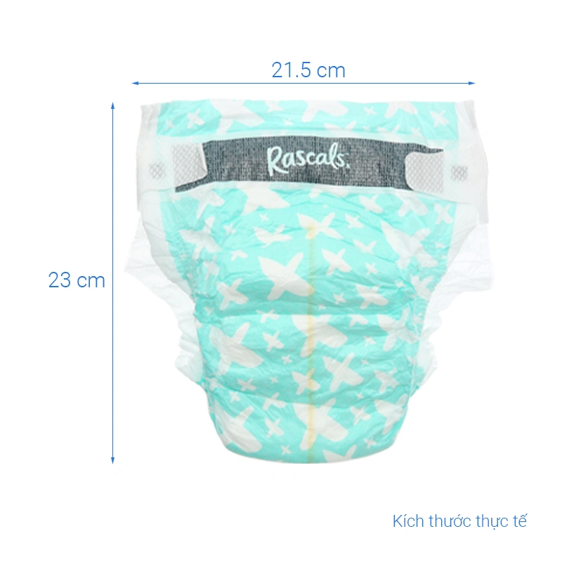 Tã dán Rascals size L 50 miếng (10 - 15 kg) - Giao bao bì ngẫu nhiên 8