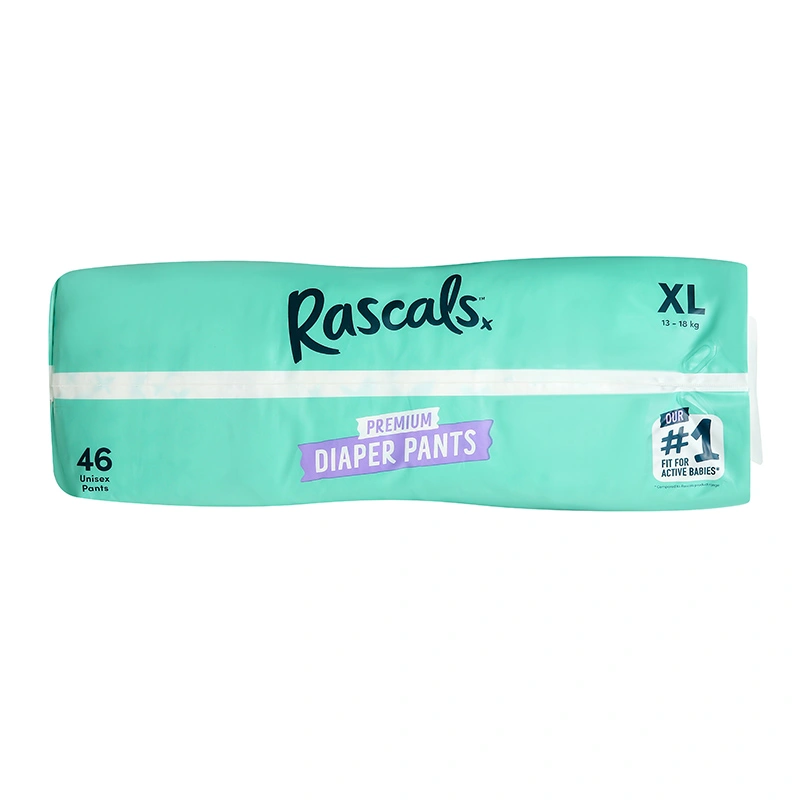 Tã quần Rascals size XL 46 miếng (13 - 18 kg) - Giao bao bì ngẫu nhiên 5