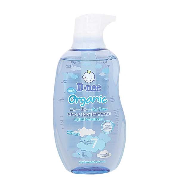 Dầu tắm & gội 2in1 cho bé D-nee Organic
