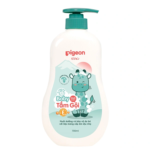 Sữa tắm & gội 2in1 cho bé Pigeon - Giao bao bì ngẫu nhiên