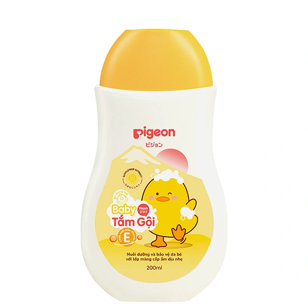 Sữa tắm & gội 2in1 cho bé Pigeon - Giao bao bì ngẫu nhiên