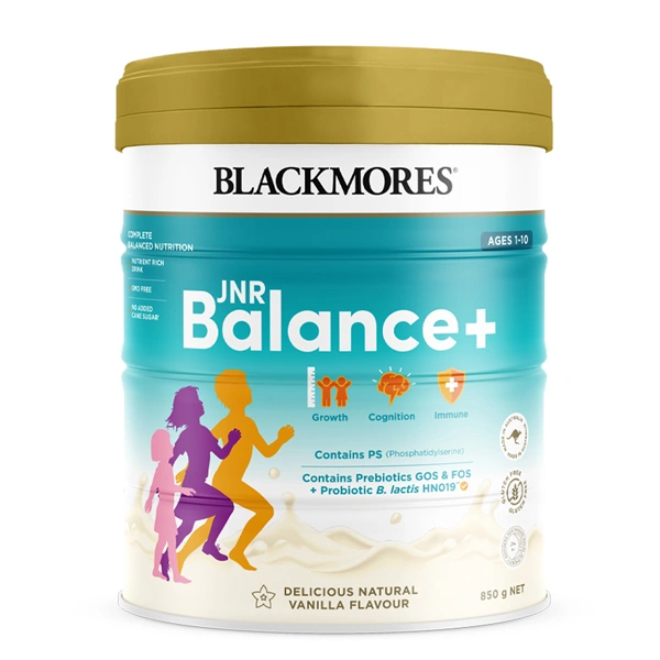 Sữa bột Blackmores JNR Balance+ hương vani 400g (1 - 10 tuổi) 7