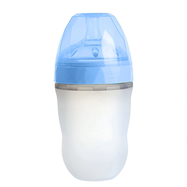 Bình sữa silicone Gluck Baby kim cương MMD240 cổ rộng 240 ml - Màu hồng (3 - 6 tháng) 3