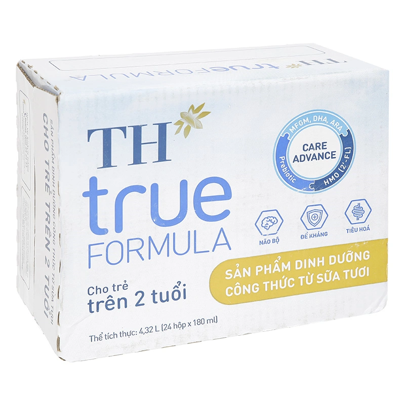 Lốc 4 hộp sữa pha sẵn TH true Formula 180 ml (từ 2 tuổi) 13