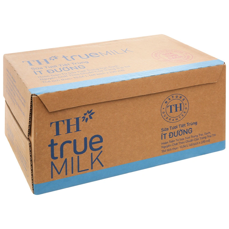 Sữa tươi tiệt trùng TH true MILK ít đường 220 ml (từ 1 tuổi) 7