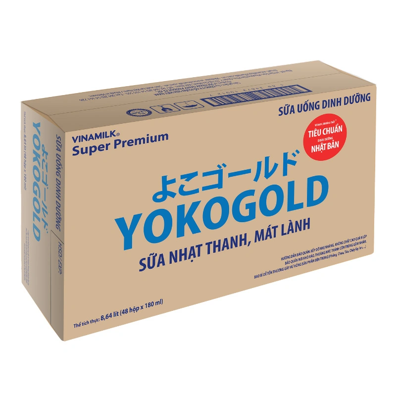 Lốc 4 hộp sữa pha sẵn YokoGold 180 ml (từ 1 tuổi) 8