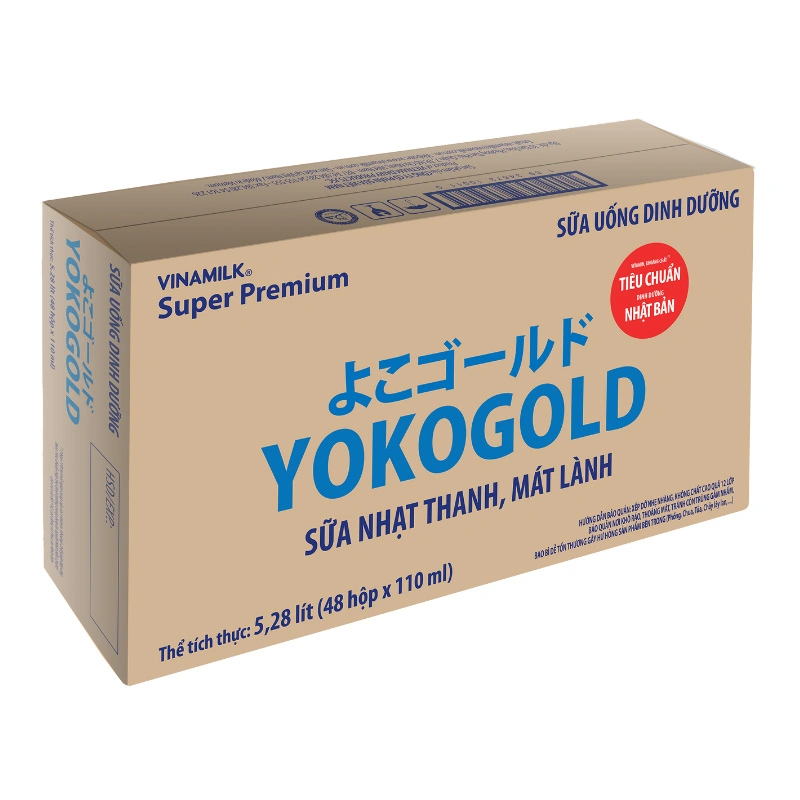 Lốc 4 hộp sữa pha sẵn YokoGold 110 ml (từ 1 tuổi) 9
