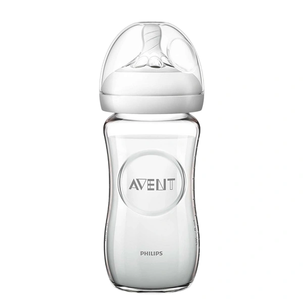 Bình sữa thủy tinh Philips Avent SCF673/13 cổ rộng 240 ml (từ 1 tháng) 1