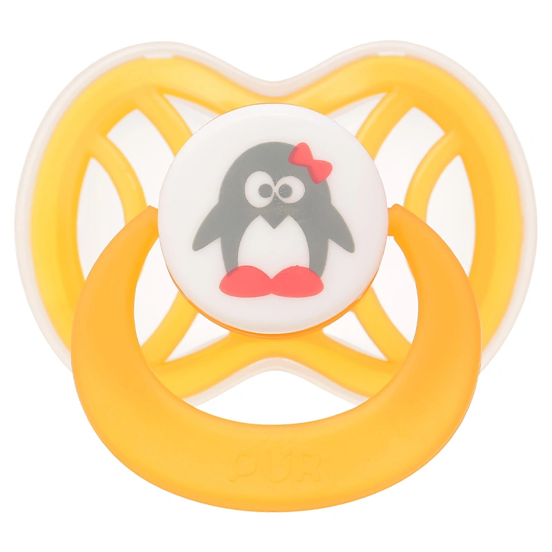 Ti ngậm Pur đầu dẹt 14044 (từ 6 tháng) - Màu ngẫu nhiên 1