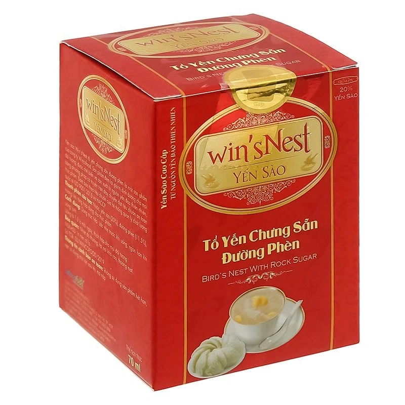 Nước yến sào đường phèn Win'sNest 70 ml (từ 1 tuổi) 2
