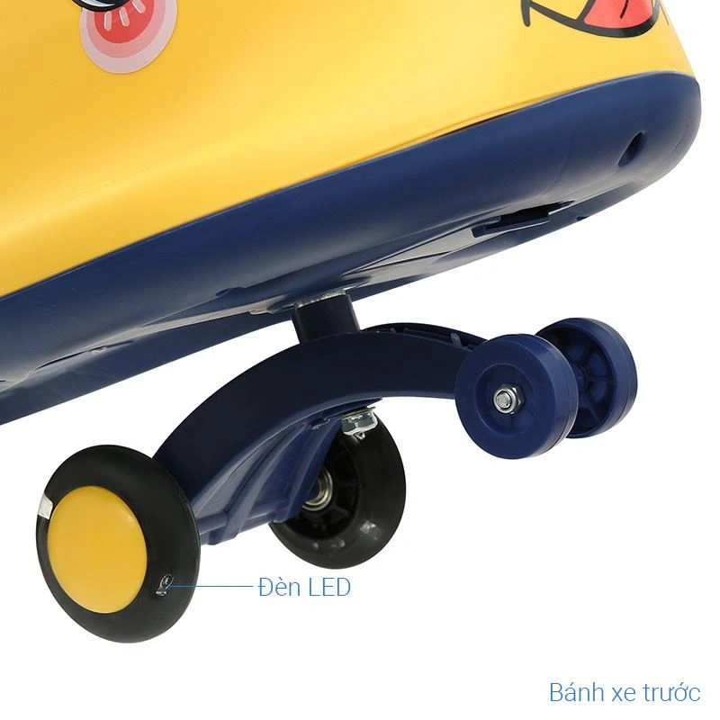 Xe lắc TOP KIDS XL-AC01 có nhạc và đèn (từ 1 tuổi) 10
