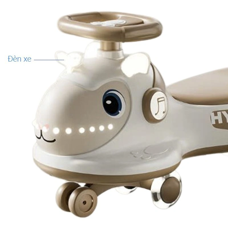 Xe lắc TOP KIDS XL-AC02 có nhạc và đèn (từ 1 tuổi) 2