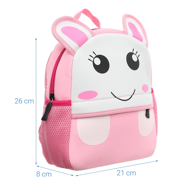 Balo cho bé mẫu giáo HappyTime thỏ hồng 9