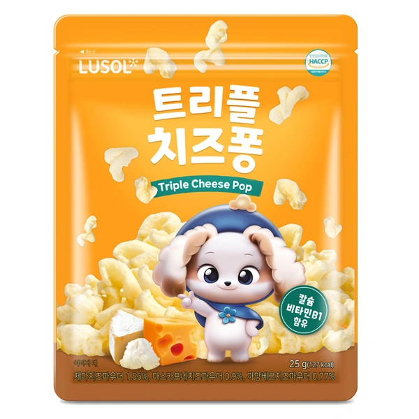 Bánh ăn dặm Lusol vị phô mai