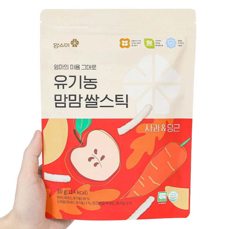 Bánh gạo lứt ăn dặm MOMSMI vị khoai lang tím gói 30g (từ 6 tháng) 7