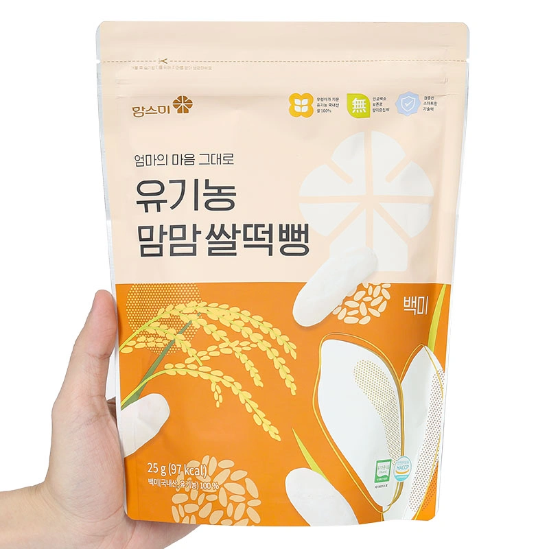 Bánh gạo ăn dặm MOMSMI vị cà rốt gói 25g (từ 6 tháng) 11