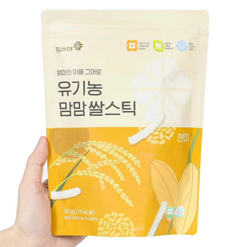 Bánh gạo lứt ăn dặm MOMSMI vị khoai lang tím gói 30g (từ 6 tháng) 15