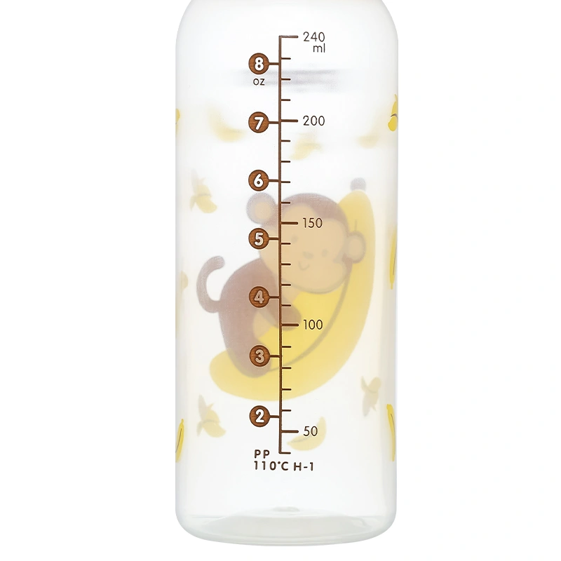 Bình sữa nhựa PP Pigeon cổ hẹp 120 ml - Hình khỉ (0 - 4 tháng) 21