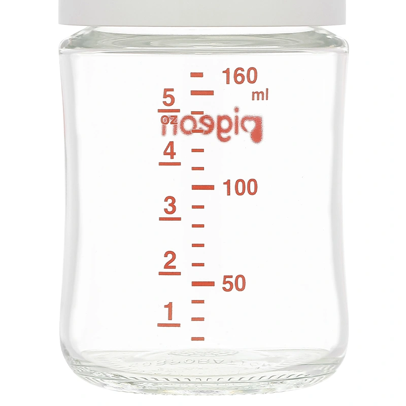Bình sữa thủy tinh Pigeon Softouch Baby-Friendly World cổ rộng 240 ml (từ 3 tháng) 16