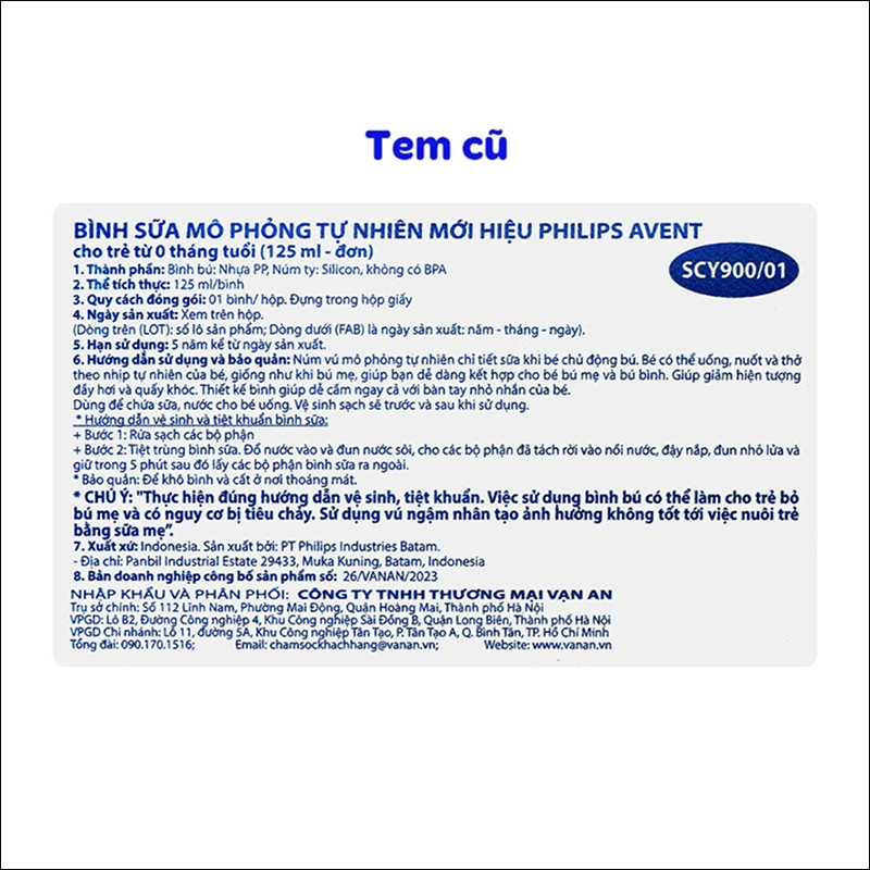 Bình sữa nhựa PP Philips Avent SCY900/01 cổ rộng 125 ml (0 - 1 tháng) 13