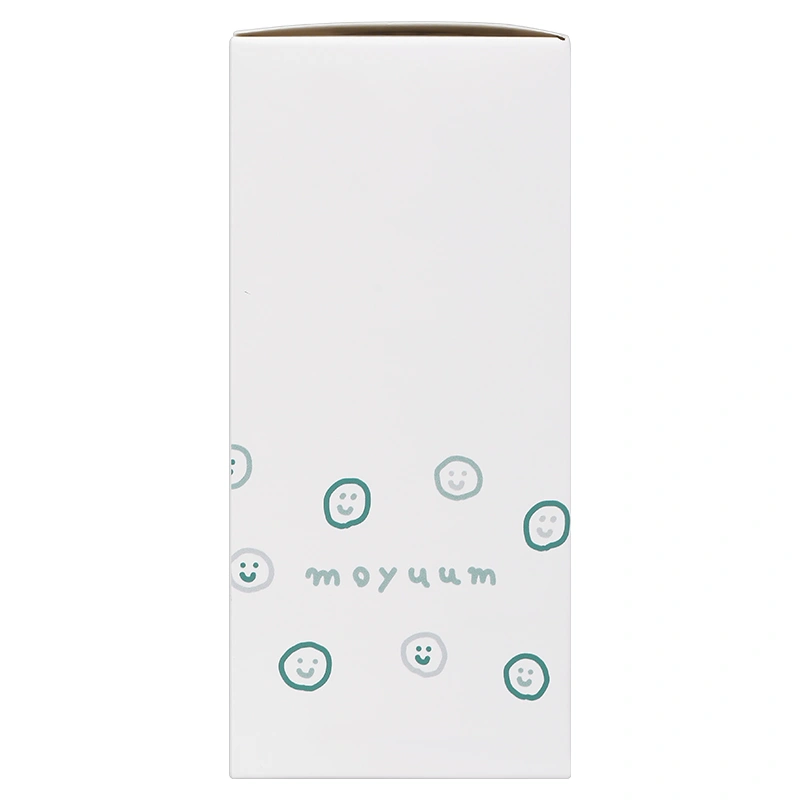 Bình sữa thủy tinh tráng silicone Moyuum cổ rộng 150 ml - Mặt cười (0 - 2 tháng) 12